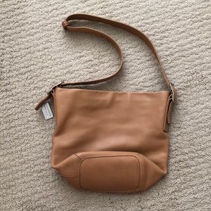 Authentic leather coach purse